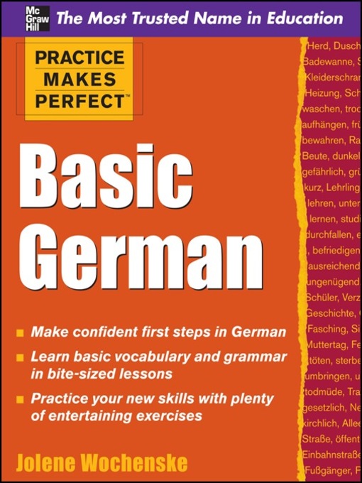 Title details for Practice Makes Perfect Basic German by Jolene Wochenske - Wait list